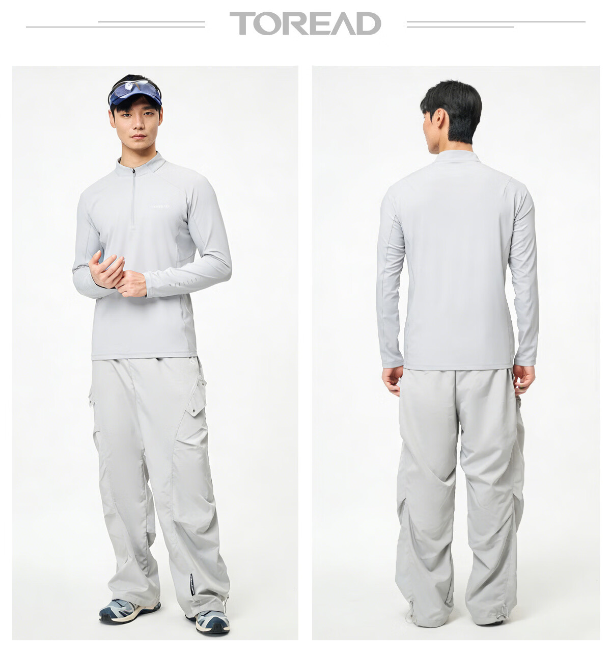 TOREAD Functional Long Sleeve T-Shirt 26 New Couple Quick-Dry Skin-Friendly Stretch Sports Hiking Mountaineering T-Shirt TAJJBO81759 13