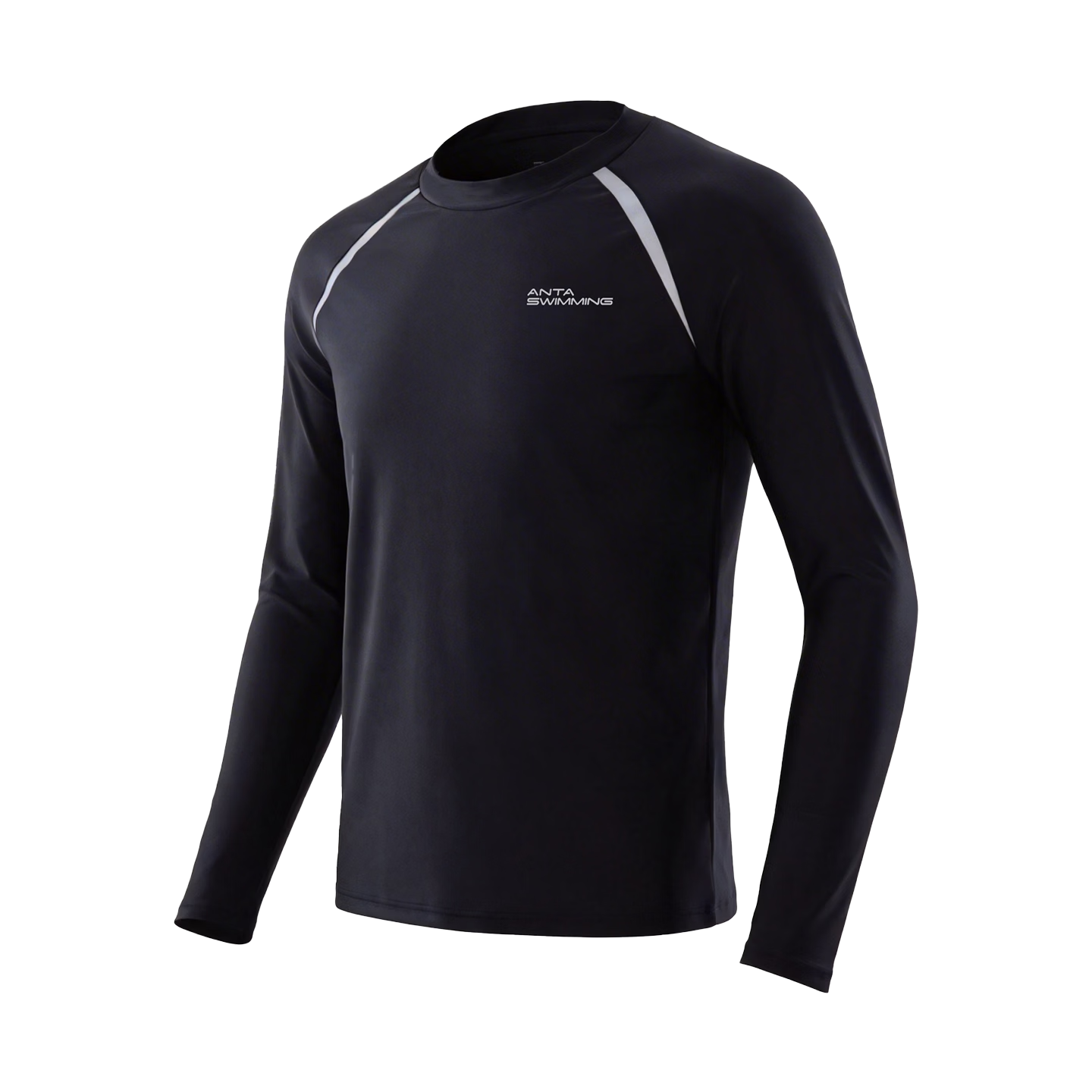 ANTA Men's Professional Sports Sun Protection Swimwear Breathable Long Sleeve Surfing Diving Hot Spring Swimming Gear