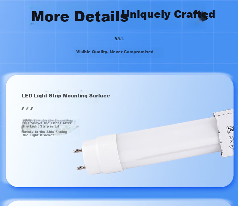PHILIPS T8 LED Tube Light, Double-Ended Power Supply, Daylight Tube, Double-Ended Input Light Tube, 1.2 Meters, 16W, Cool White (6500K), Pack of 5 7