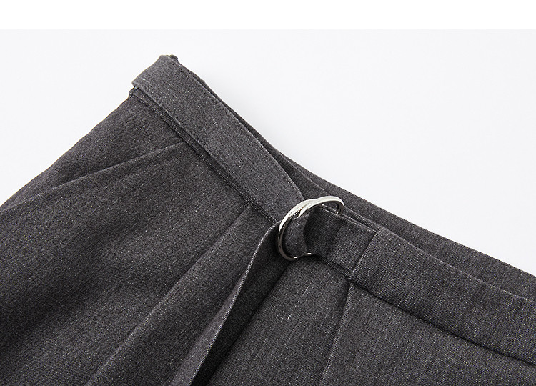 Demana [Intelligent Commuting] Spring Design Irregular Front A-Line Umbrella Skirt Loose Fit Women's Mini Skirt 11