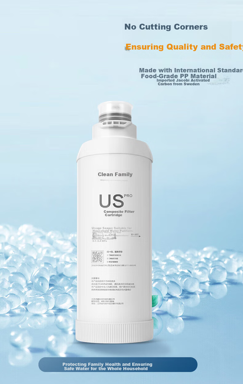 Clean Family Compatible Angel Water Purifier Filter Cartridge J2606-ROB8/J2606/J2625/J2660-ROB8/J2762/J2666/J2737/J2733-ROB8 PP Filter Cartridge 5