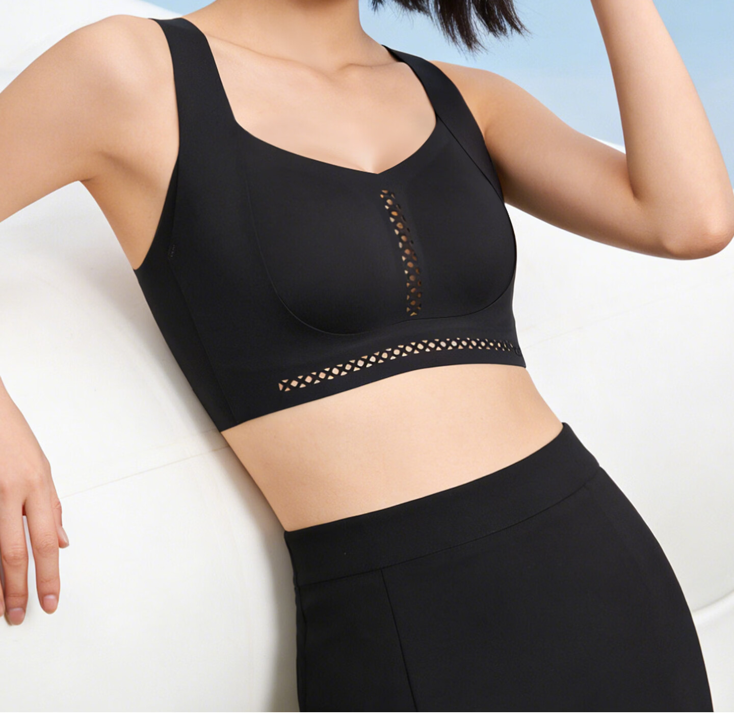 Realwill Gina's Breathable Foundation Bra, Minimizes Large Breasts, Lightweight Summer Style, Lifts And Prevents Sagging, Plus Size, Breathable Brassiere 16