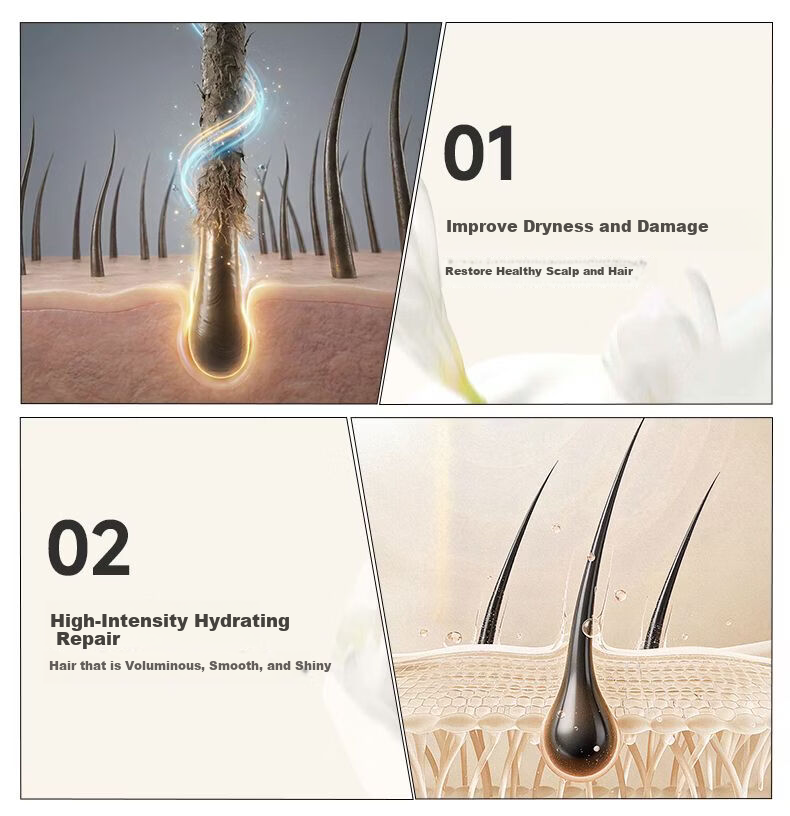 CoolShark High-Speed Hair Dryer Accessories Magnetic Plant Extract Fragrance Hair Care Essence Ring Aurora Purple 2-Pack 7