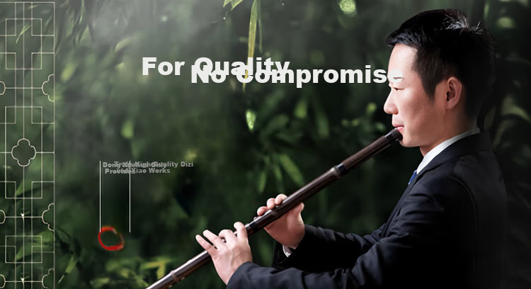 Dong Xuehua 8883 Full Section Bamboo Flute Professional Performance Grade Exam Flute Student Ling Musical Instrument CDEFG/E Key 1
