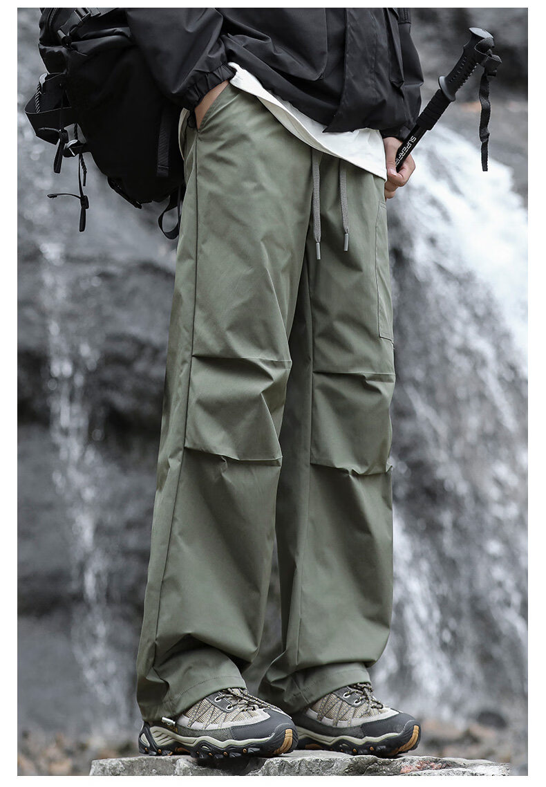 JEEP Men's Waterproof Tactical Cargo Pants Outdoor Hiking Sports Pants Military Green XL 9