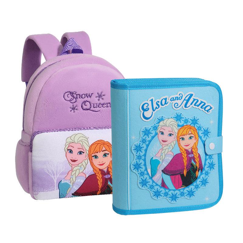 Disney Montessori Early Education Baby Cloth Book Teething Toy Tear-Resistant Book Backpack Gift Box 1 Year Old Birthday Present