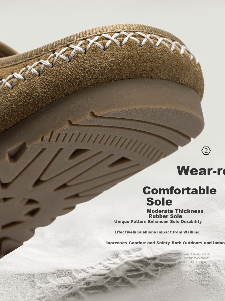 Jeep Baotou Birkenstock New Summer Breathable Slip-On Casual Mary Jane Women's Sandals Brown Size 36 5