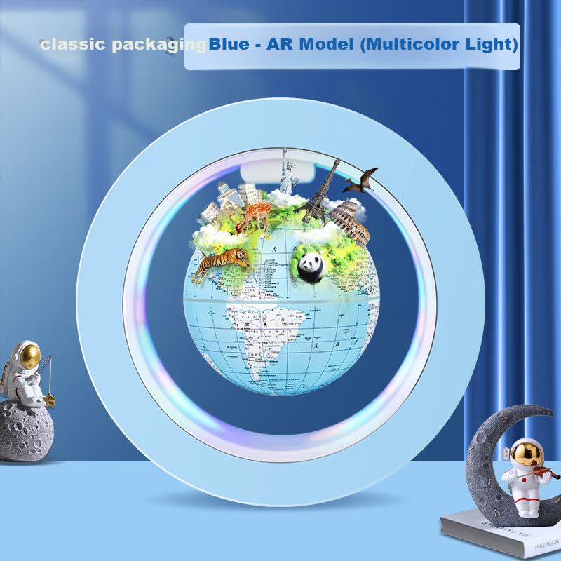 Blue Earth Magnetic Levitation Globe Boys Girls Birthday Gift Children's Toy Ages 6-8-12 New Year Gift