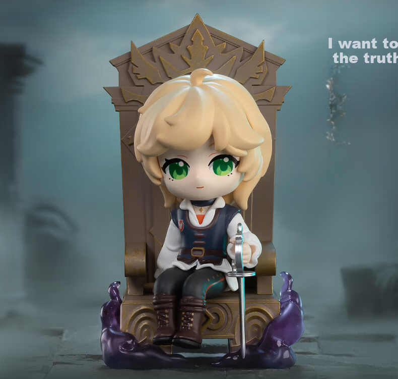 Funism [International Women's Day Gift] Funism The Master of Secrets Fate Invitation Blind Box Klein Figurine Display Stand with Box 22