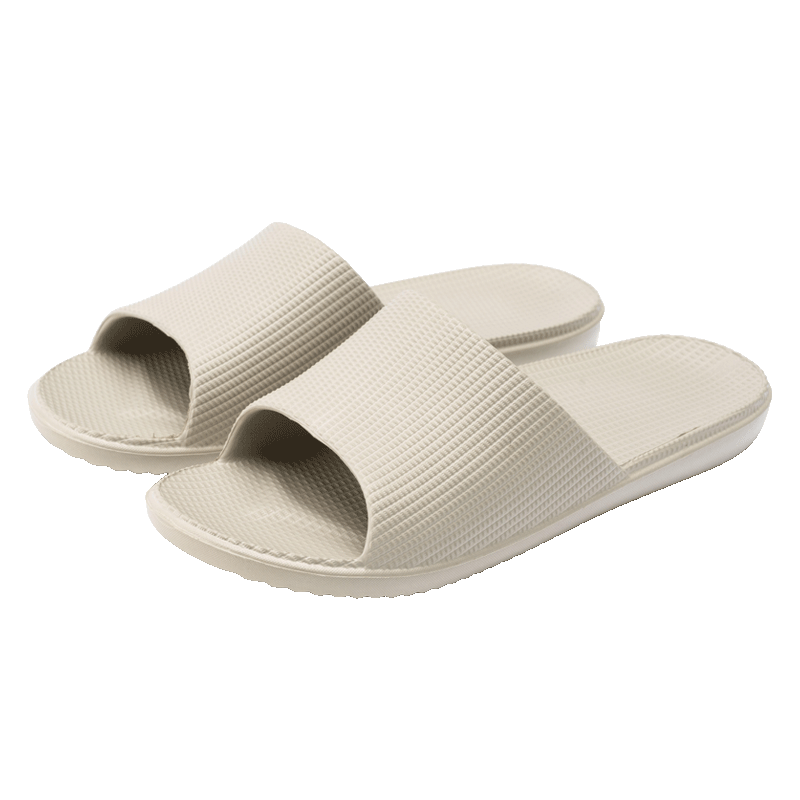 Coqui & Frog Collaboration High Elasticity Slippers Unisex Indoor Shower Sandals Malt Color Size 37-38 CQ2001