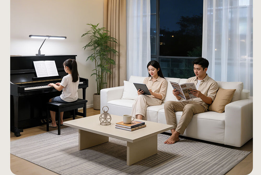 Kuka LED Ceiling Light Eye Protection Cree Source Living Room Bedroom Lighting Three-Bedroom Two-Living Room Set [Installation Included] 17