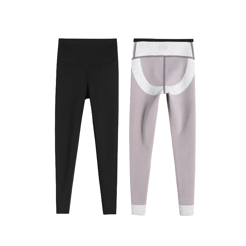MiiOW Shark Skin Thermal Cold-Resistant Fleece-Lined Thickened Autumn Winter Slimming Shaping Butt-Lifting Leggings 2025 New Paclitaxel Edition