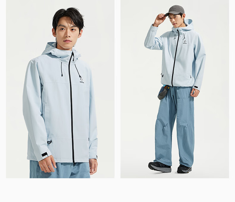 Penguin [Zeng Hui Same Style] Yulin Hard-core Windproof Waterproof Outdoor Sports Jacket M36BA31008 29