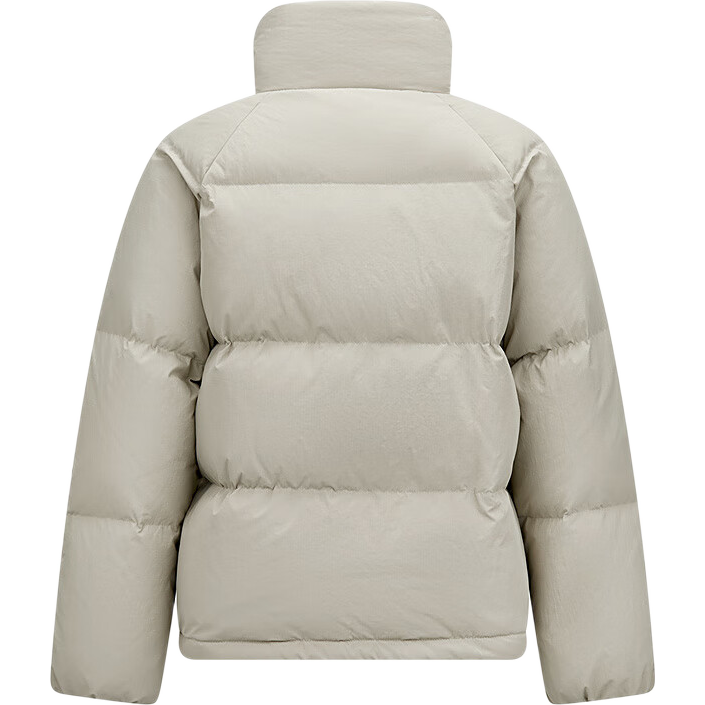 Semir Women's Textured Stripe College Style Down Jacket 2025 Winter Stand Collar Loose Raglan Sleeve Puffer Coat 109725113020