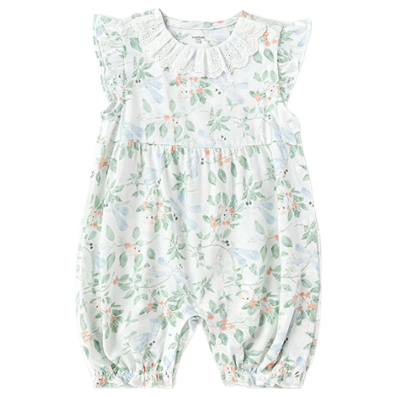Balabala [balaOne] Baby Romper Infant Jumpsuit 2026 Fresh Natural Cute Adorable