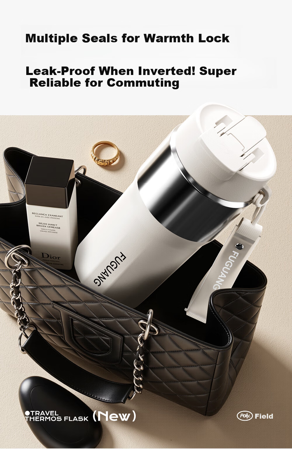 Fuguang Insulated Coffee Mug 316L Stainless Steel Water Bottle with Straw High-Quality Student Birthday Gift Cup for Men and Women 11
