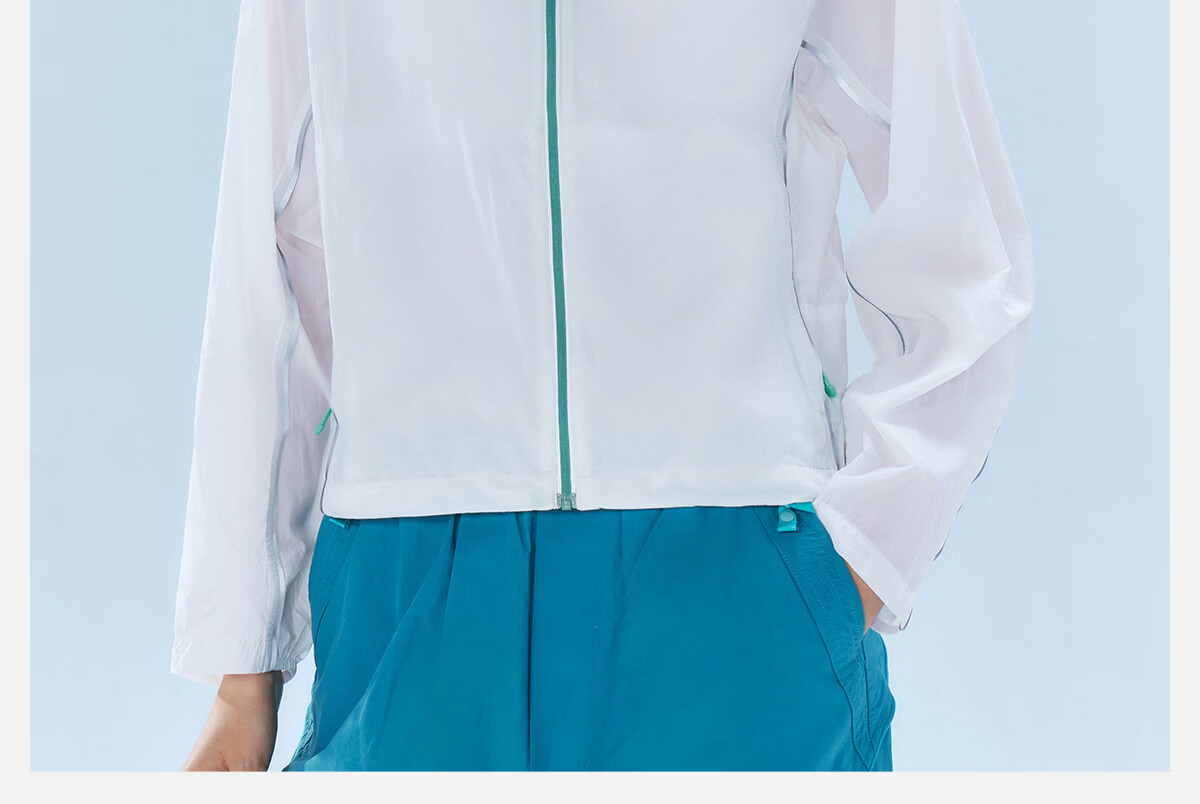 Camel Iceberg Sunscreen Jacket Goddess Edition Short Spring Summer New Outdoor Original Yarn Skin Jacket Women M26BA30013 18