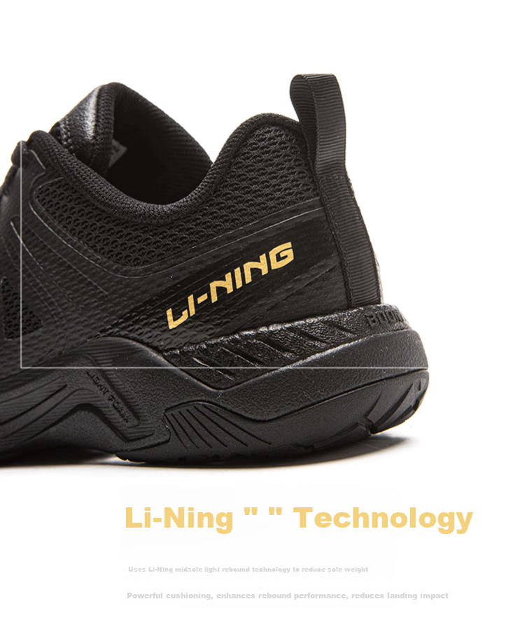 LI-NING Table Tennis Shoes Unisex Training Competition Breathable Shock Absorption Professional New Model 14
