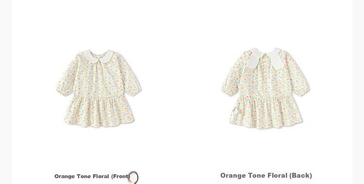 Balabala [balaOne] Kids Children's Dress Girls 2026 Spring Printed Short Skirt 10