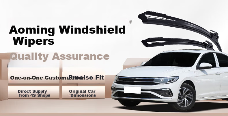 Aomin JMC Landwind X5 Original Frameless Wiper Blade Rubber Strip Front Windshield Wiper Replacement OEM Size 1