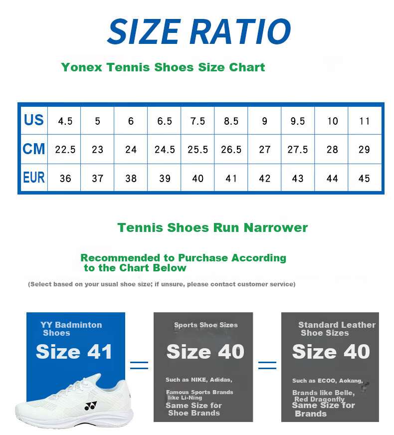 YONEX Tennis Shoes Professional Competition Training Shock Absorption Non-Slip Sports Shoes SHTSCMAEX White Size 44 3