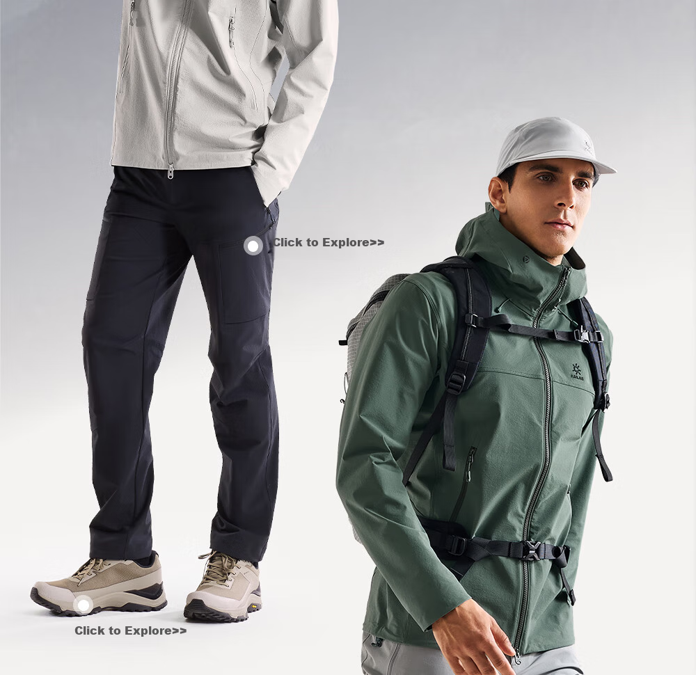 KAILAS M8 Men's Softshell Jacket Outdoor Mountaineering Durable Breathable Lightweight Windproof Hooded Coat KG2539105 9