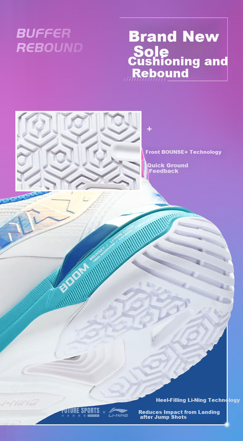 LI-NING Badminton Shoes Blade Max City Edition Master Tournament Color Professional Training Sports Shoes Size 36 5