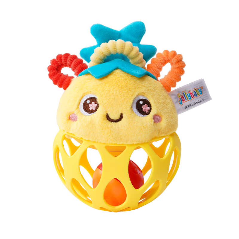 Jollybaby Baby Teething Hand Grasp Ball Sensory Touch Tactile Stimulation Crawling Training Toy