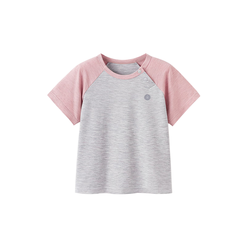 Babylove Baby Summer Thin Bamboo Fiber Short Sleeve T-Shirt Mosquito-Repellent Breathable Kids Air Conditioning Pajamas Set