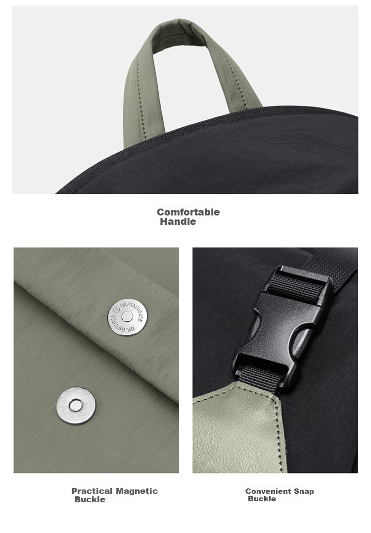 GOLF Lightweight Unisex Backpack Travel Bag Fashion Student School Bag 16-inch Laptop Bag Women's Day Gift 24