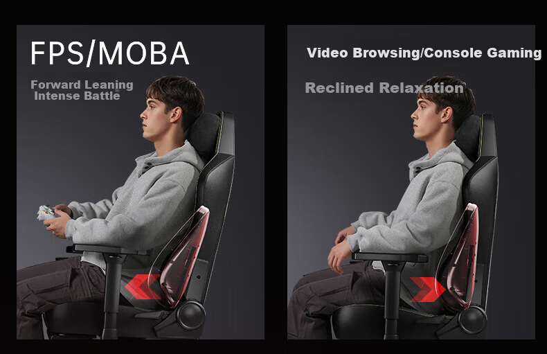 Aofeng C3Pro Black Gold Gaming Chair 1st Store Collaboration Ergonomic Gaming Chair Computer Chair Office Chair Ergonomic Chair 8