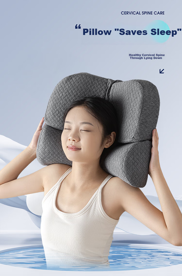 MINISO Detachable Planet Deep Sleep Memory Pillow Cervical Spondylosis Traction Pillow Neck Support Core 1