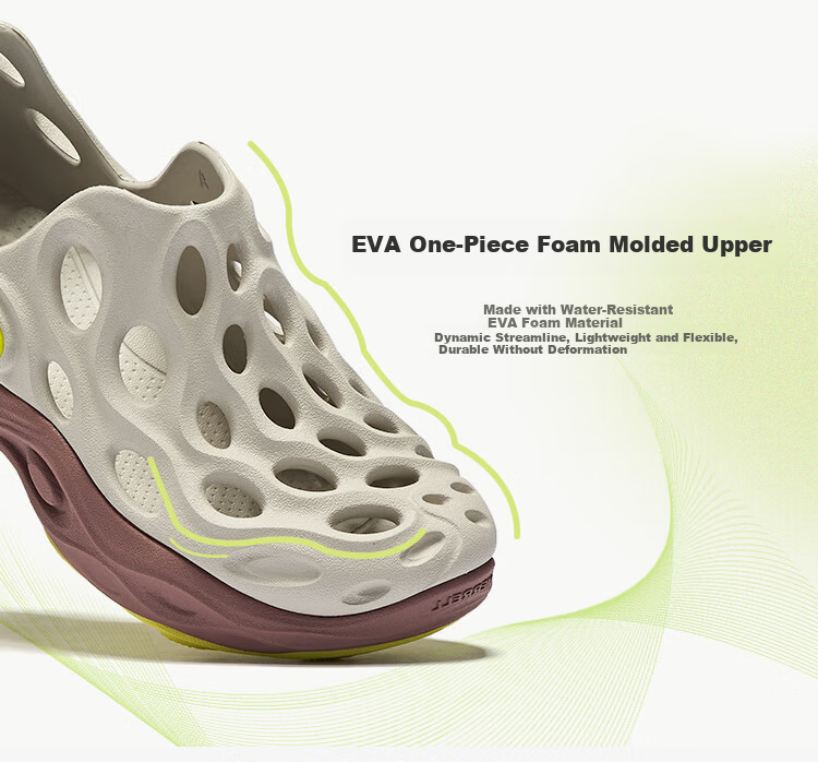 Merrell Hydro Moc Venom 3 Thick Sole Comfortable Breathable Outdoor Creek Water Shoes Sandals 8228 Milk Tea Size 38 8