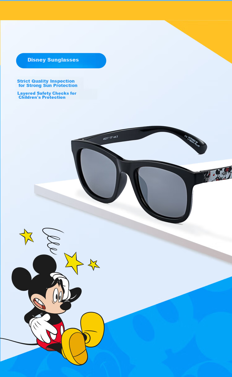 Disney Children's Sunglasses for Girls, Kids' Outdoor Travel Vacation UV Protection Eyewear 5