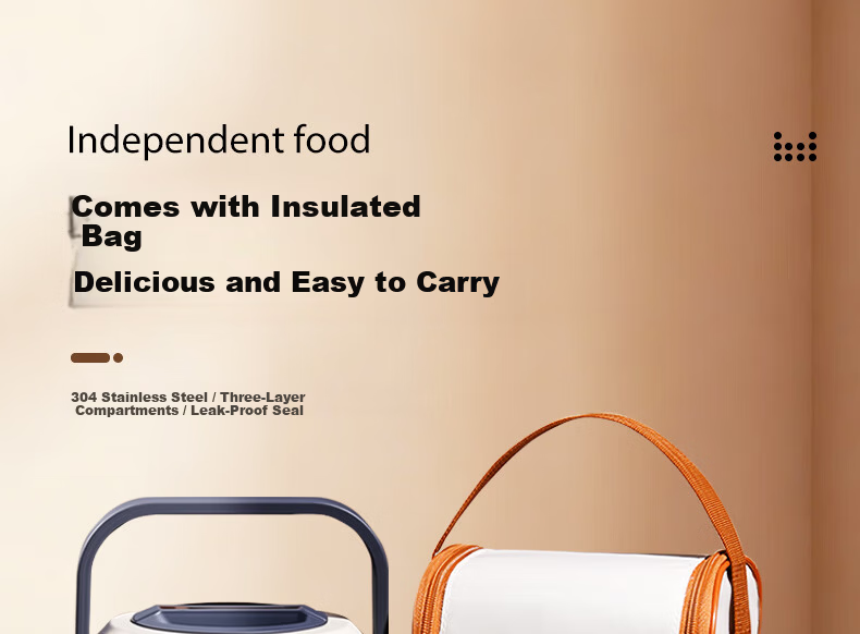 Ymer Electric Heated Long-Lasting Insulated Lunch Box 24-Hour Work Use Large Thermostatic Insulation Container 16