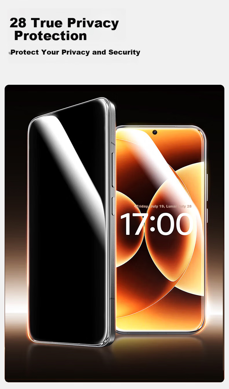 Mofajiang Tempered Glass Screen Protector for Xiaomi 15, Full Coverage High Definition Ultra-Thin Shatterproof Anti-Fingerprint Protective Film for Xiaomi 15 Smartphone 4
