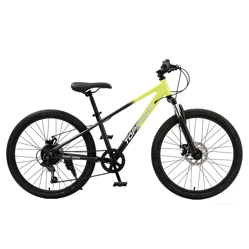 TOPRIGHT Youth Off-Road Aluminum Alloy Bicycle 24-inch for 10-14 Years Old Students Commuting Bike