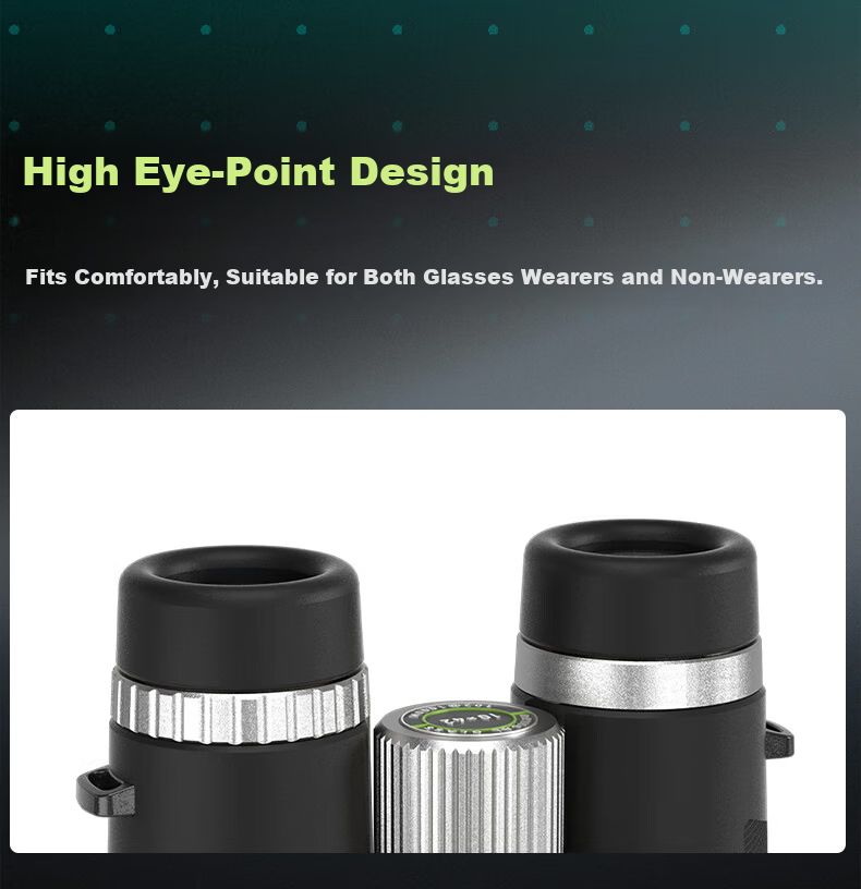 Bresser German Boshide New Voyager 10x42 High Definition High Power Low Light Night Vision Concert Portable Travel Smartphone Compatible Binoculars 14