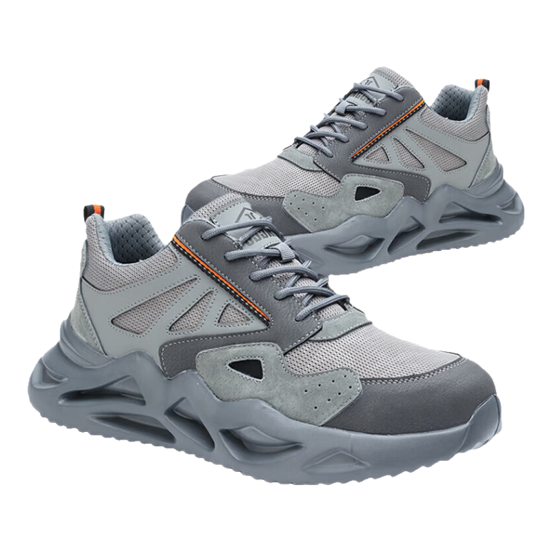 Dinggu Men's Work Safety Shoes Construction Site Odor-Resistant Electrician Insulated Anti-Smash Anti-Puncture Steel Toe Lightweight 1055heiDW41
