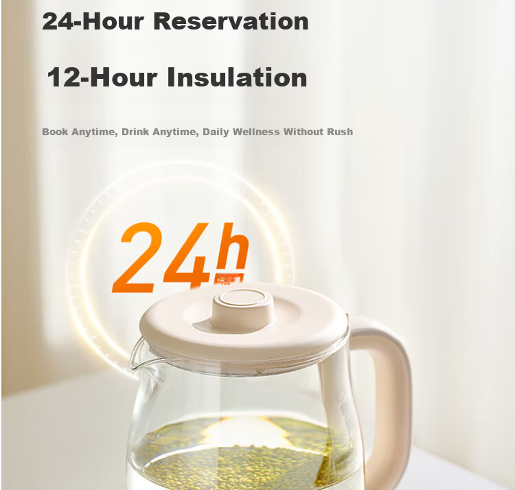 Joyoung 2L Multifunctional Temperature-Controlled Tea Maker Health Pot 316L Stainless Steel Office Electric Kettle 1200W High Power K20D-WY603 17
