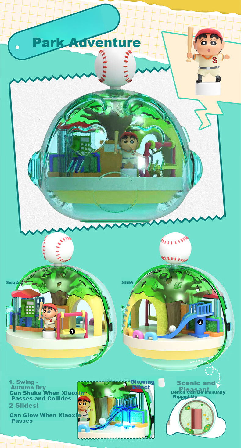 Fun Childhood Crayon Shin-chan Blind Box Toy Figure Boys Girls Anime Doll Birthday New Year Gift 9