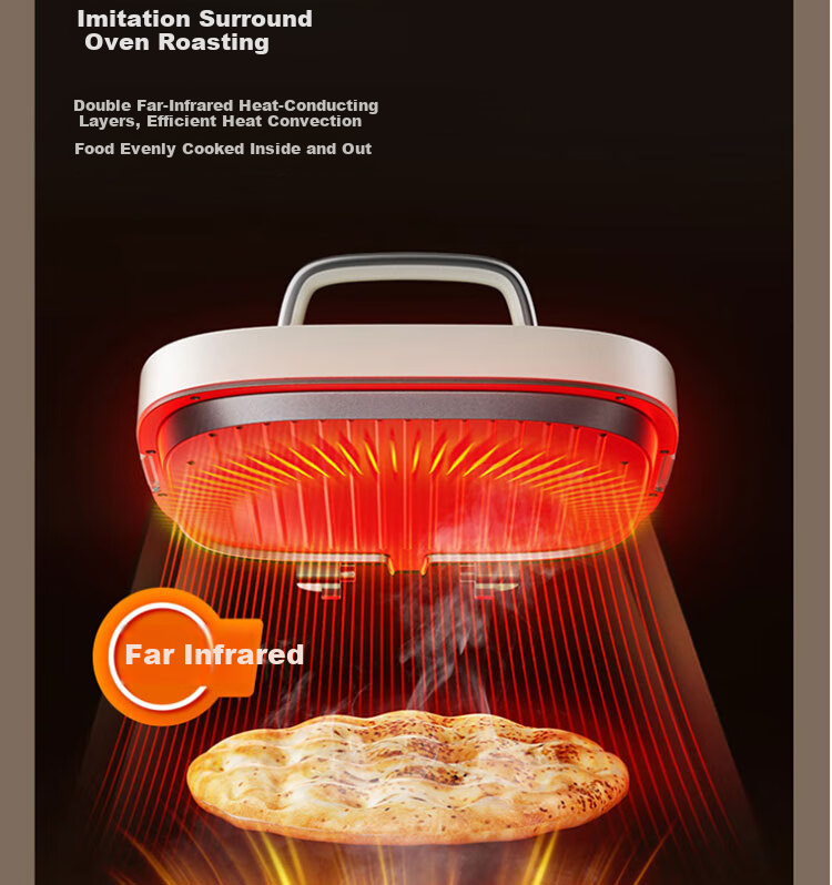 Joyoung Multifunctional Double-Sided Heating 0-Fluorine Titanium Ceramic Electric Griddle 2200W High Power Breakfast Maker with 3 Adjustable Settings JK30-GK320 8