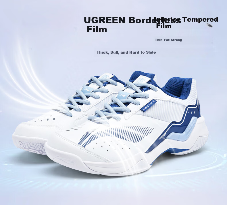 LI-NING Thunder Boom Series Badminton Shoes Unisex Competition Training Sports Shoes Non-Slip Wear-Resistant Shock Absorption 3