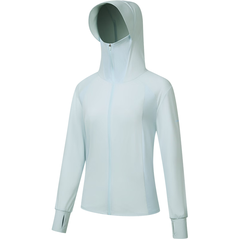 Erke Women's Knitted Sun Protection Jacket Summer Quick-Dry Ice Cooling Breathable UPF80+ Outdoor Sports Windbreaker