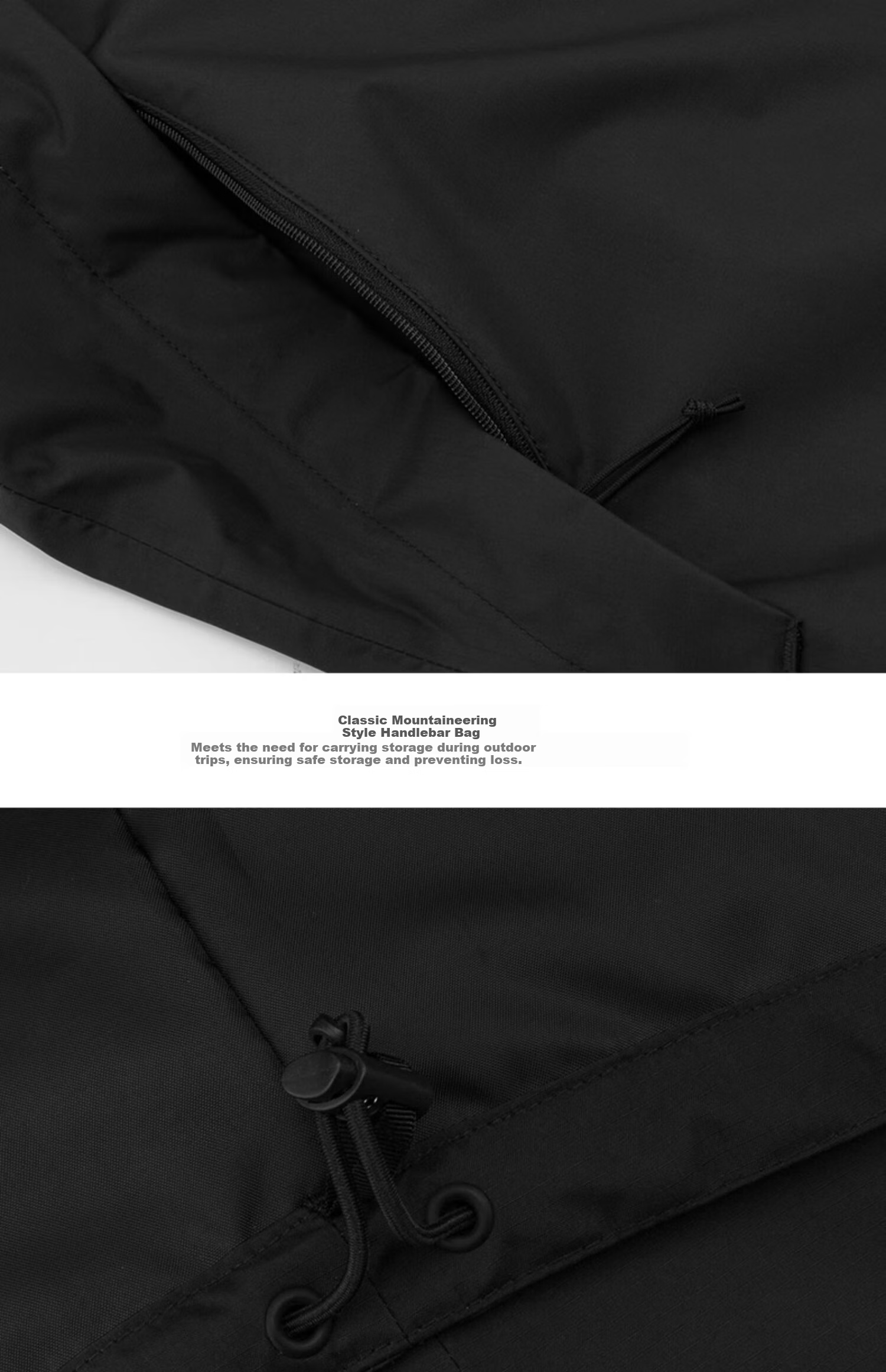 The North Face Men's Outdoor Waterproof Windproof Hard Shell Jacket 8DRZ Black/4H0 XL 5