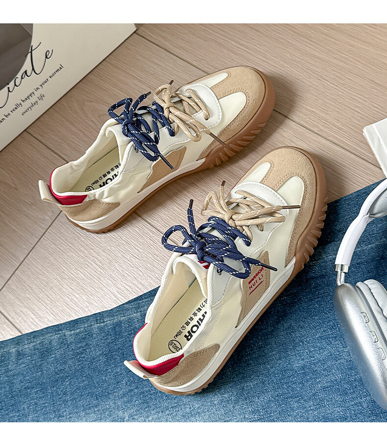 Warrior Training Shoes for Women Spring Casual White Sneakers Versatile Student Sports Canvas Shoes 371 Gray Beige Black Size 39 20