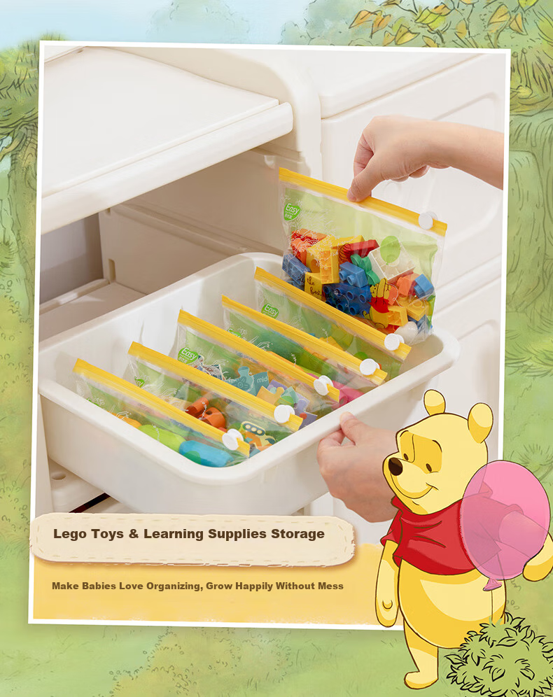 Easy Your Home Clothes Storage Bag Moisture-Proof Sealed Bag Luggage Organizer Bag Children's Underwear Storage Bag 14