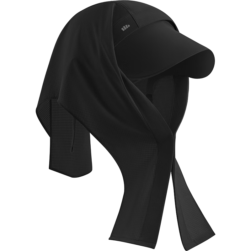 Beneunder Men's Sun Protection Headscarf with Brim, Open-Top Hat, Dual-Wear Sunshade and Heat-Insulating Headscarf