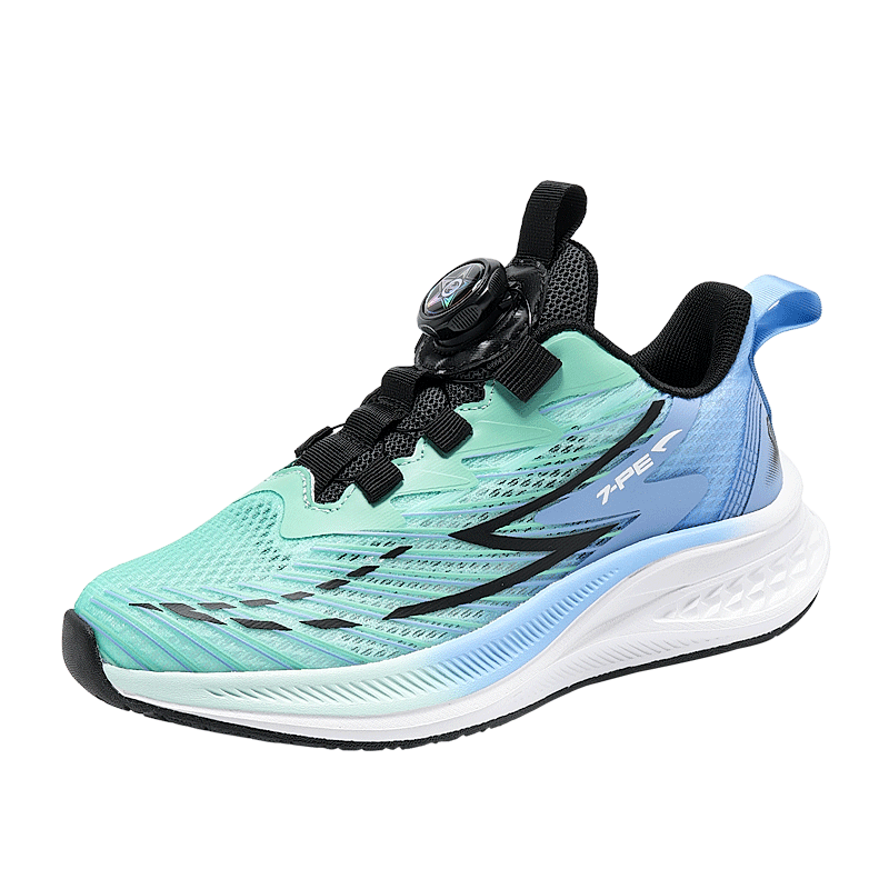 7-PE Boys' Sports Shoes 2026 Spring Autumn New Breathable Mesh Youth Training Cushioning Running Shoes Carbon Plate Running Shoes