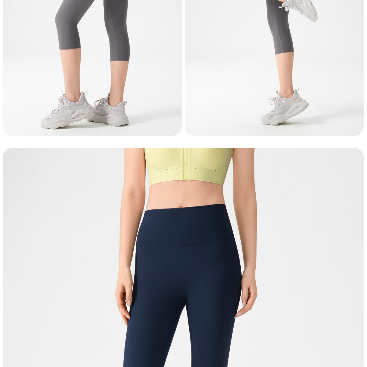 361° 3/4 Length Sports Pants 7A Grade Antibacterial Yoga Running Pants Spring Edition 17